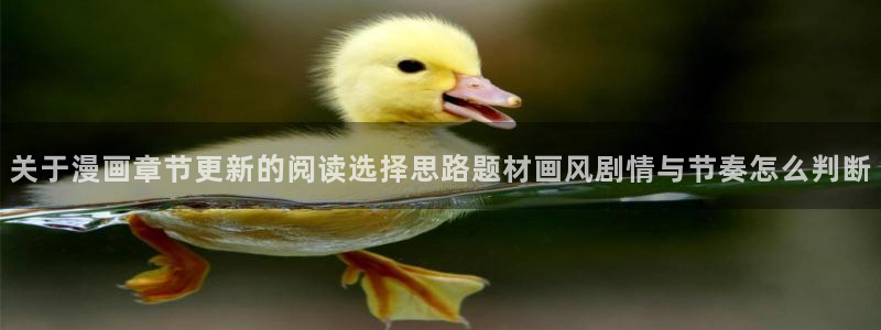 漫画岛免费漫画入口：关于漫画章节更新的阅读选择思路题材画风剧情与节奏怎么判断